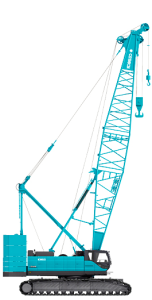 Desain Rangka Baja Ringan dan Tangguh Mendukung Operasi Sulit Crane Kobelco 7250S